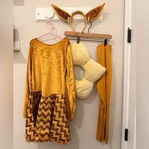 Kids Pokemon Eevee Deluxe Halloween Costume Dress | Size L (10-12)